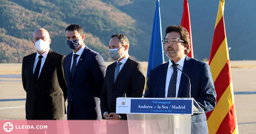 ⏯️ L'aeroport d'Andorra-La Seu estrena els vols regulars a Madrid