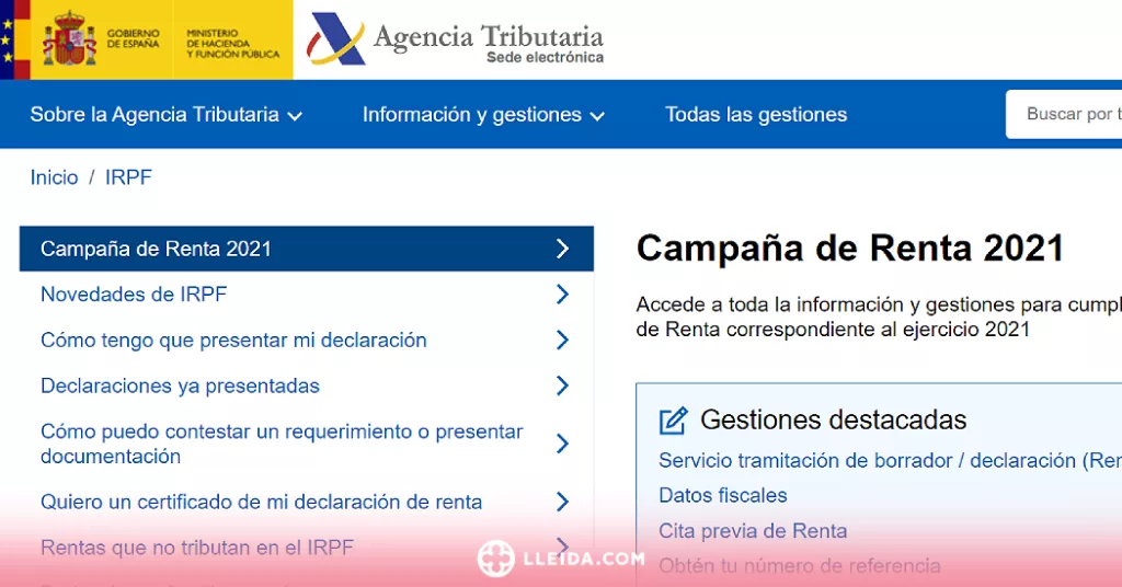 ℹ️ Alerten d'un correu que suplanta l'Agència Tributària