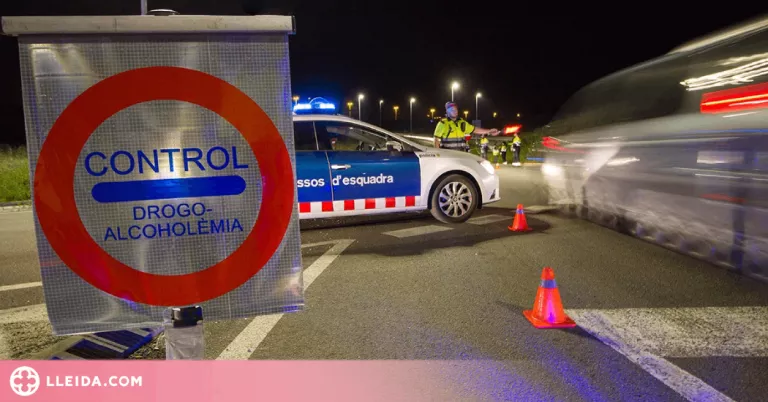El nombre de positius penals d’alcoholèmia s’ha doblat respecte el 2019