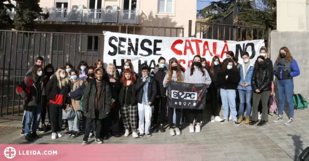 ⏯️ Estudiants lleidatans aturen les classes en defensa de la immersió lingüística
