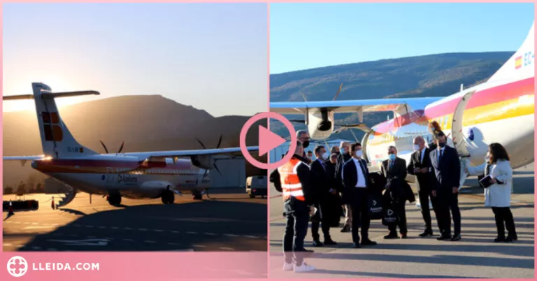 ⏯️ L'aeroport d'Andorra-La Seu estrena els vols regulars a Madrid