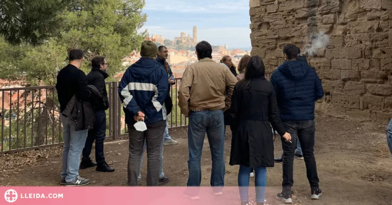 Una quarantena de persones a les visites guiades de Turisme de Lleida