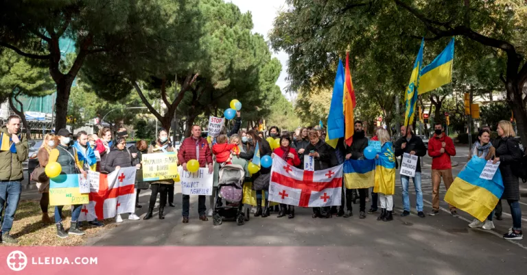 ⏯️ Els ucraïnesos a Catalunya asseguren tenir "por" pel conflicte amb Rússia