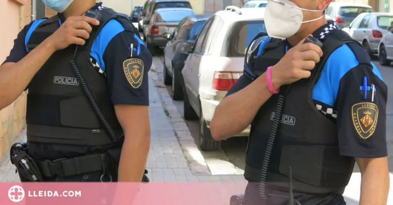 Detingut per portar un revòlver amb munició al Centre Històric de Lleida
