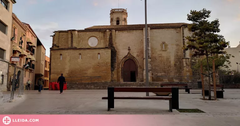 L'església de Sant Llorenç de Lleida tanca cinc mesos per les obres de restauració