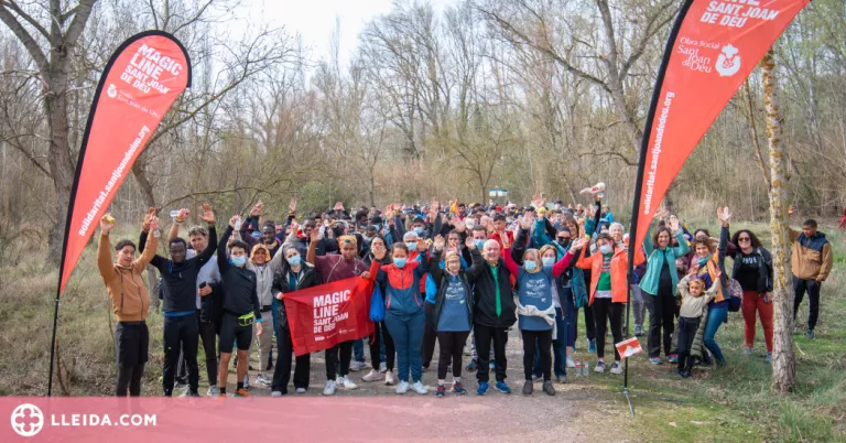 Més de 10.500 persones es mobilitzen amb la Magic line Sant Joan de Déu