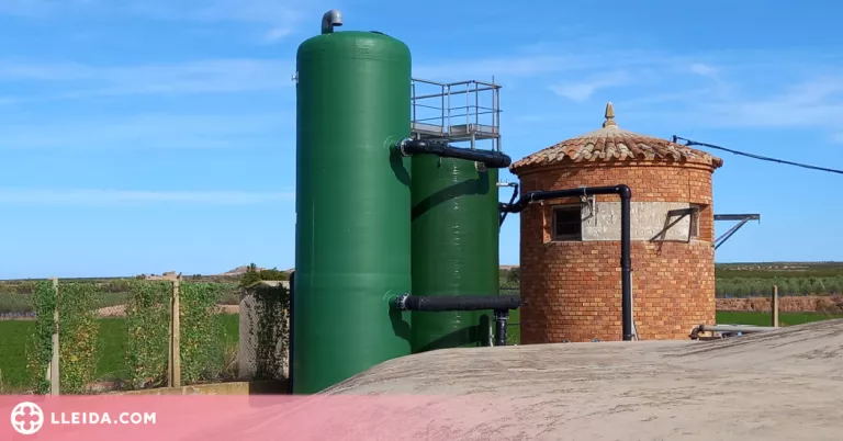 Instal·lada la nova estació de tractament d’aigua potable a Castelldans