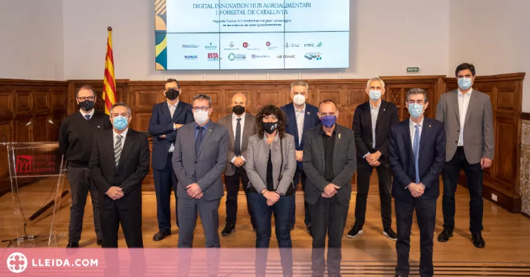 Lleida acollirà el centre d'innovació digital agroalimentari i forestal de Catalunya