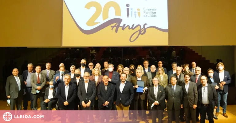 L’Associació Empresa Familiar de Lleida commemora el seu 20è aniversari