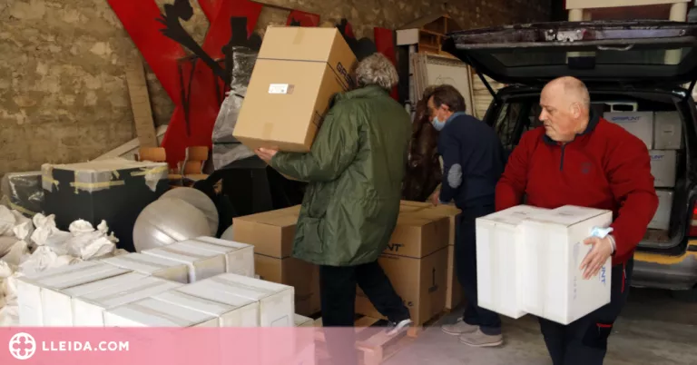 ⏯️ Guissona enviarà a Ucraïna un camió carregat amb material recollit arreu de Ponent