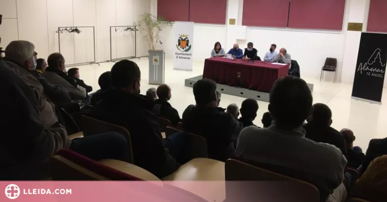 L'Ajuntament d'Almenar avalua la situació del sector després de les gelades