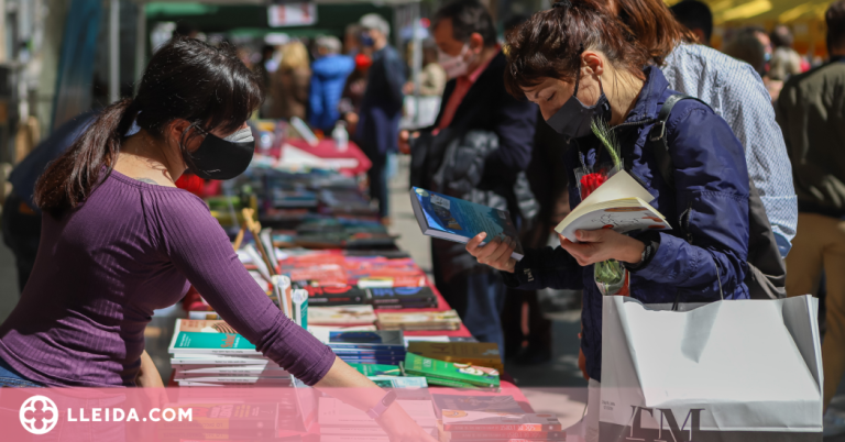 Lleida planteja per al 2022 una diada de Sant Jordi en format híbrid