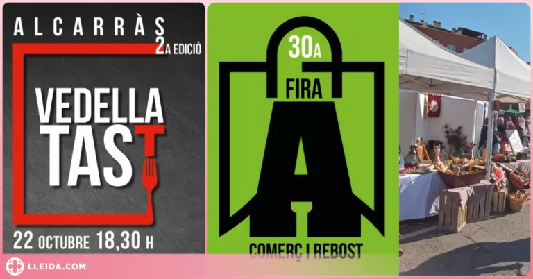 Alcarràs celebra el segon Vedellatast i la trentena Fira del Comerç i del Rebost