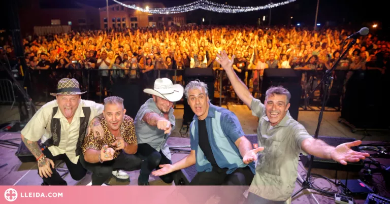 Los Rebeldes i el Mag Lari, plats forts de les Festes de l’Aigua d’Almacelles