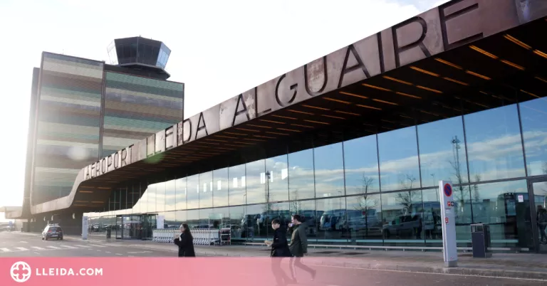L'Aeroport de Lleida-Alguaire registra el 2020 un 60% de passatgers i un 43% d'operacions menys