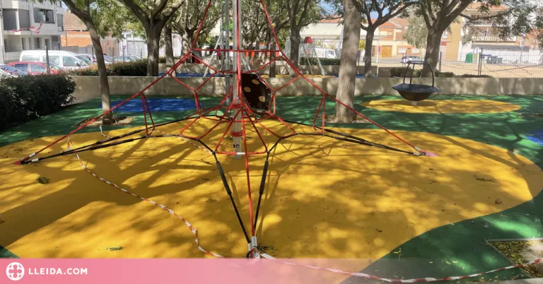 Les Borges renova i fa més inclusius els parcs infantils del Terrall i la plaça Europa