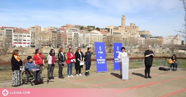 ⏯️ Lleida reivindica la presència de dones en tots els àmbits professionals