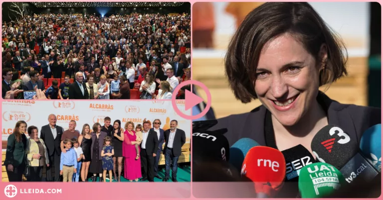 ⏯️ Lleida homenatja la pagesia amb la multitudinària i ovacionada preestrena d’‘Alcarràs’