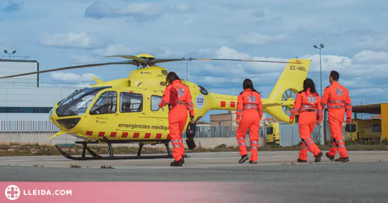 La Unitat de Mitjans Aeris del SEM fa més de 23.000 assistències a pacients en 10 anys
