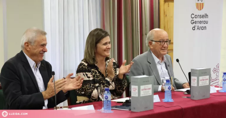 Frederic Vergés presenta el seu Diccionari Castellà-Aranès