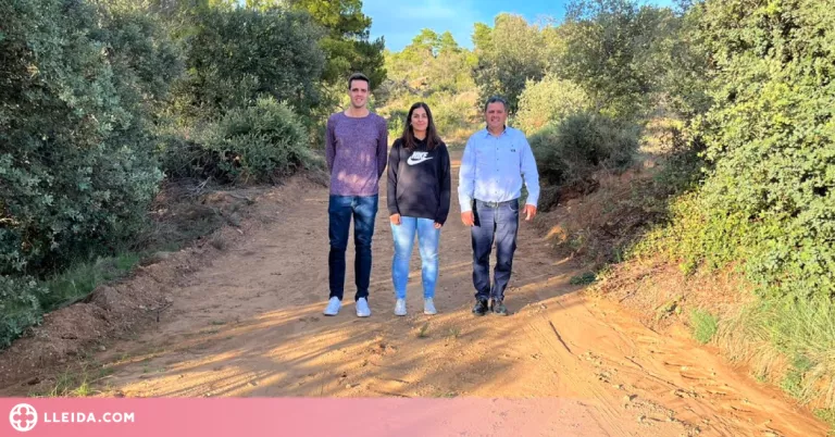 La Noguera millora vials forestals a Artesa de Segre i Vilanova de Meià