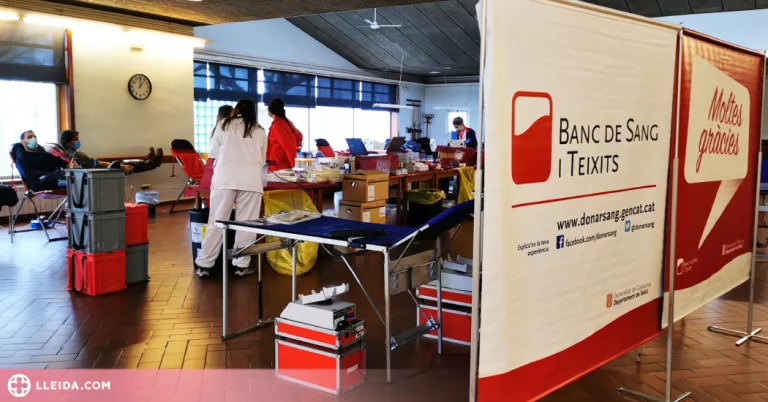 Més de 150 donacions a la Marató de Donants de Sang i Plasma de Tàrrega