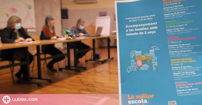 La Paeria facilita el procés de preinscripció escolar