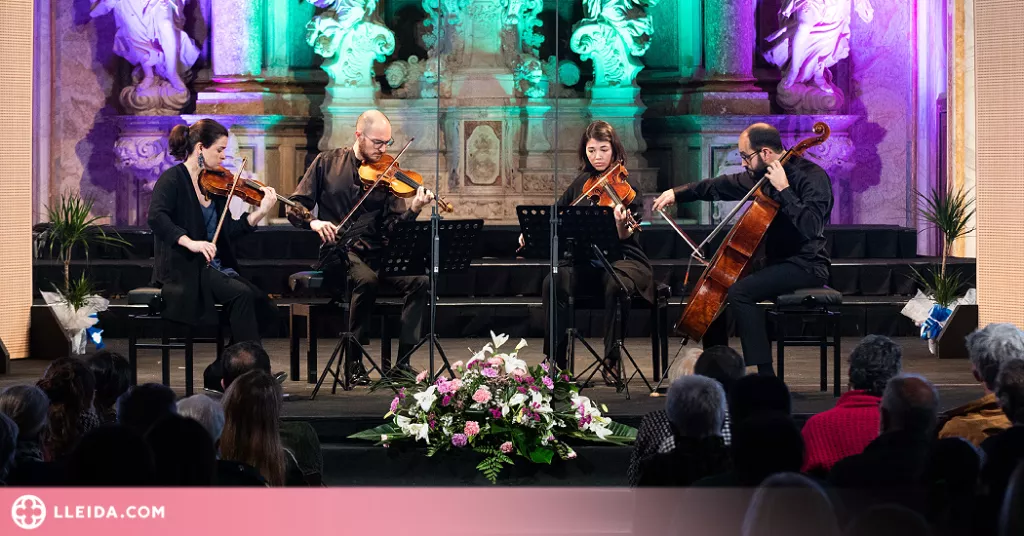 El Cosmos Quartet apropa la música de cambra al Festival de Pasqua de Cervera