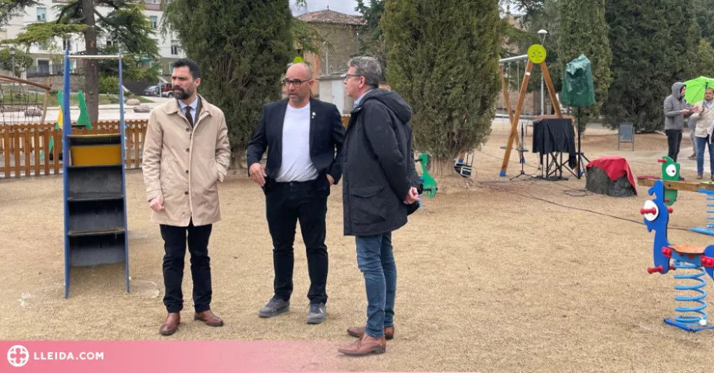 La Pobla de Segur inaugura la remodelació del Parc Alcalde Boixareu