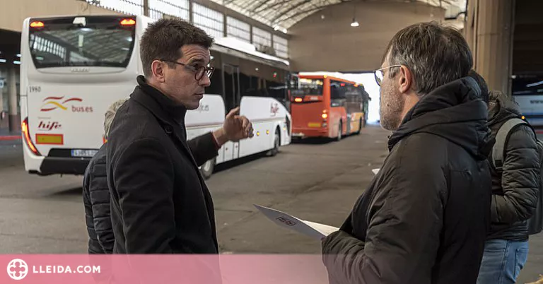 Comencen les obres de millora de l'actual baixador d'autobusos a Lleida
