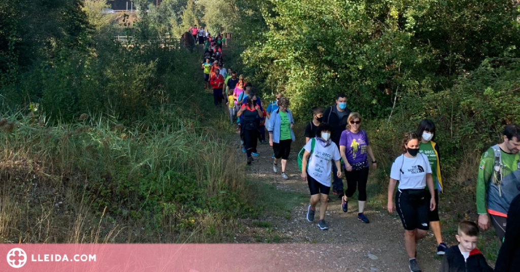 Corbins torna a caminar contra el càncer