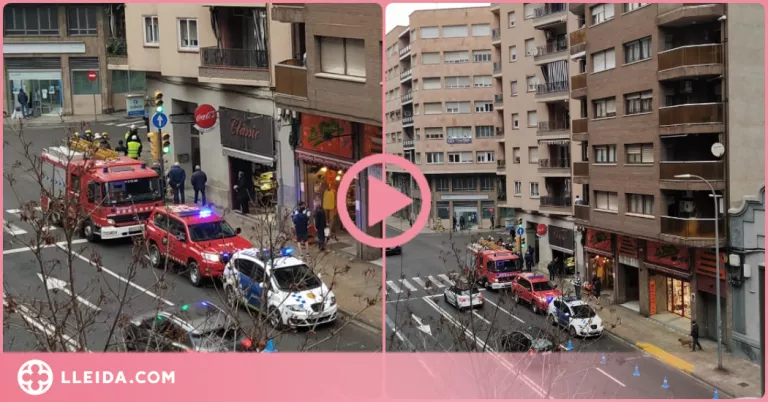 ⏯️ Una fuita de gas obliga a desallotjar un edifici de Príncep de Viana