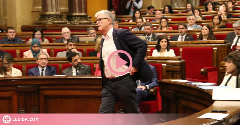 ⏯️ Un diputat de Cs acaba expulsat del ple del Parlament
