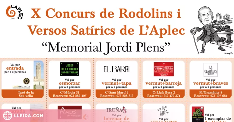 Torna el Concurs de Rodolins i Versos Satírics