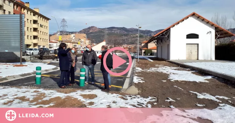 ⏯️ La Pobla de Segur millora l'entorn de l'estació