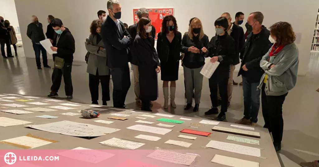 ⏯️ La 12a Biennal d'Art Leandre Cristòfol arrenca amb les obres de 13 artistes