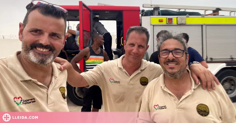 ⏯️ Tres lleidatans condueixen més de 4.800 quilòmetres per donar una ambulància a una ONG de Gàmbia