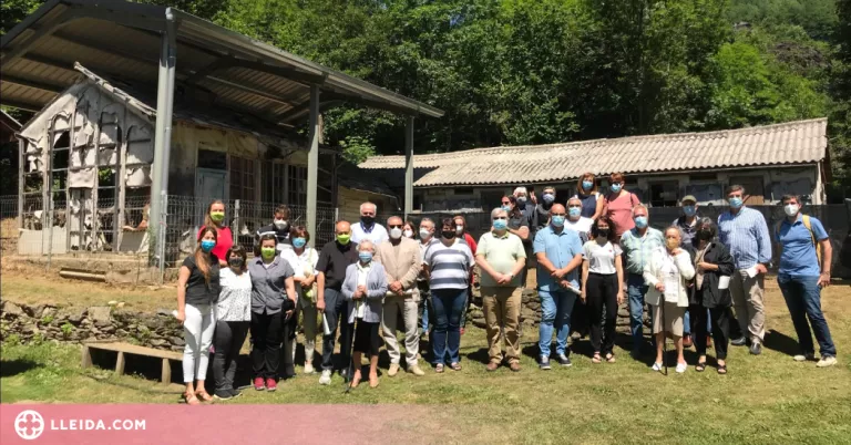Una nova vida per a l'Hospital de cartró de la Vall Fosca