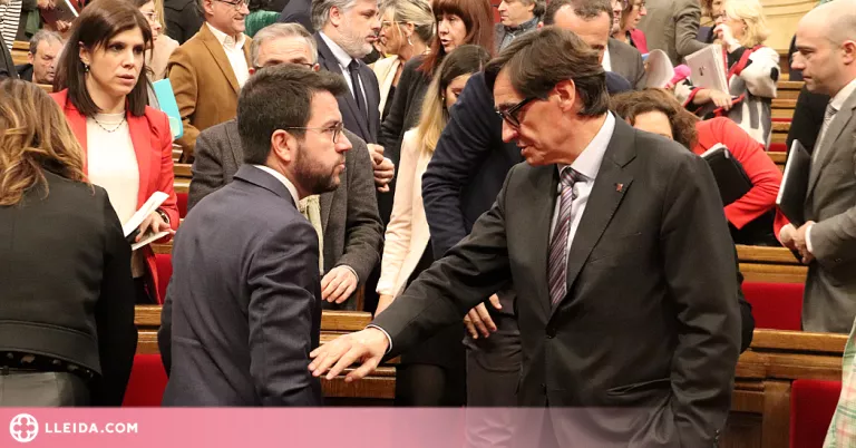 Acord entre Govern i PSC pels pressupostos de la Generalitat del 2023