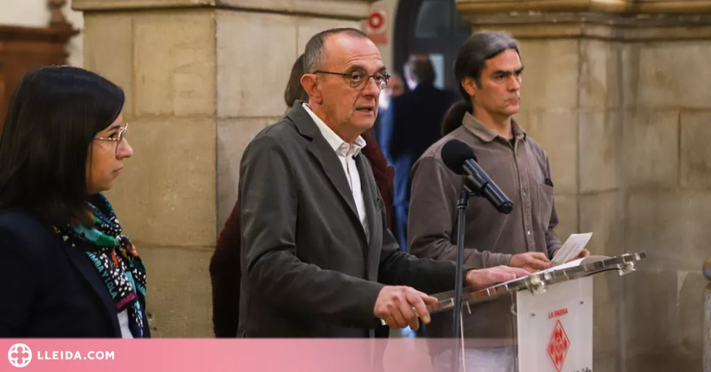 Acord entre ERC i el Comú de Lleida per a “desencallar” el Pla de l’Estació