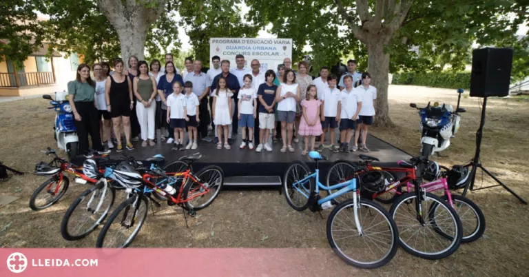 El programa d'educació viària de la Paeria de Lleida arriba aquest curs escolar a 56 centres educatius