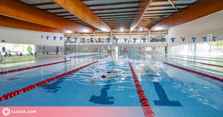 Festa a Tàrrega per a celebrar l'any de reobertura de la piscina coberta