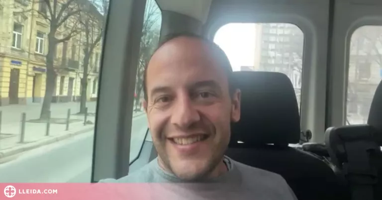 ⏯️ El balaguerí Lluís Cortés: "Hem arribat a Lviv, estem organitzar-nos per poder sortir del país"