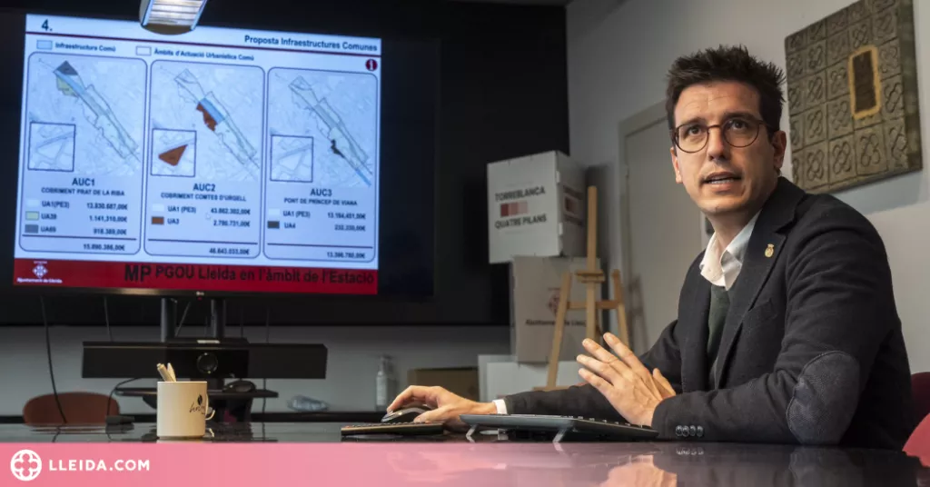 Llum verda a la nova ordenació urbanística de Lleida que permetrà el Pla de l'Estació