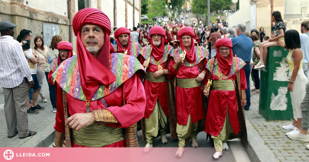 ⏯️ La Festa de Moros i Cristians de Lleida torna als carrers en tot el seu esplendor
