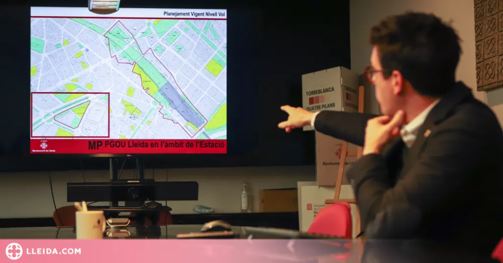 Llum verda a la nova ordenació urbanística de Lleida que permetrà el Pla de l'Estació