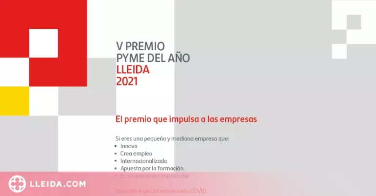 Convocat el cinquè Premi PIME de l’any de Lleida