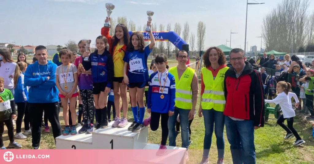 El Palau d'Anglesola torna a celebrar el seu Cros amb 540 joves esportistes