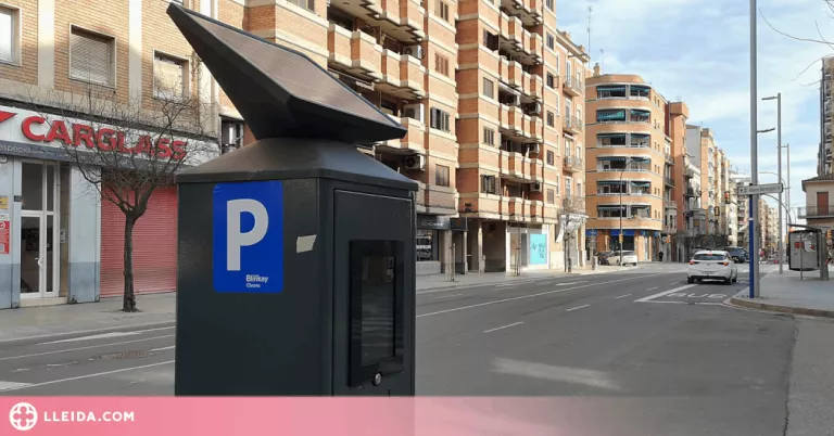 Els nous parquímetres de Lleida entraran en funcionament aquesta setmana