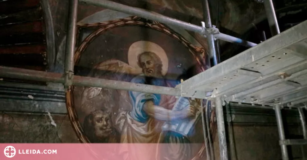 ⏯️ El conjunt mural barroc de Sant Llorenç de Morunys ressuscita dos segles després